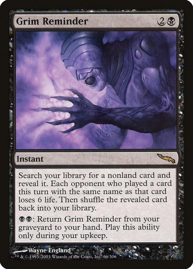 image Grim Reminder