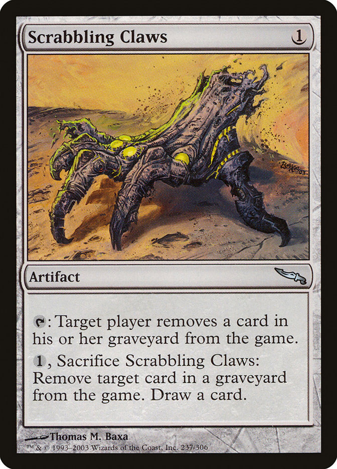 image Scrabbling Claws