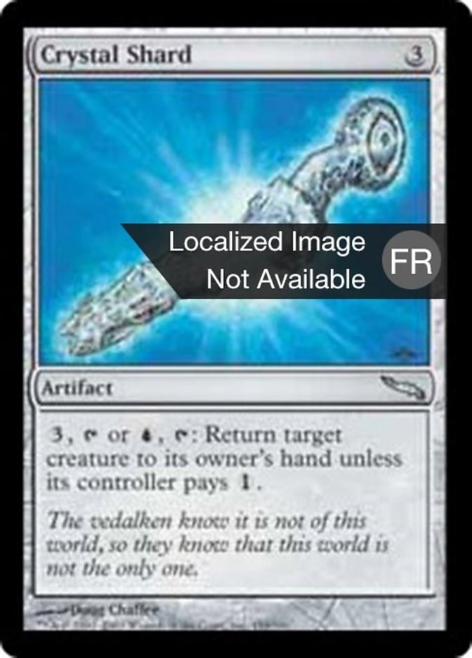 image Écharde de cristal