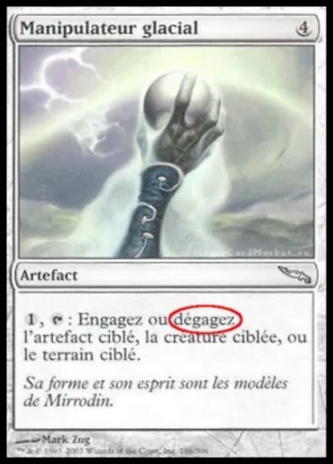 image Manipulateur glacial