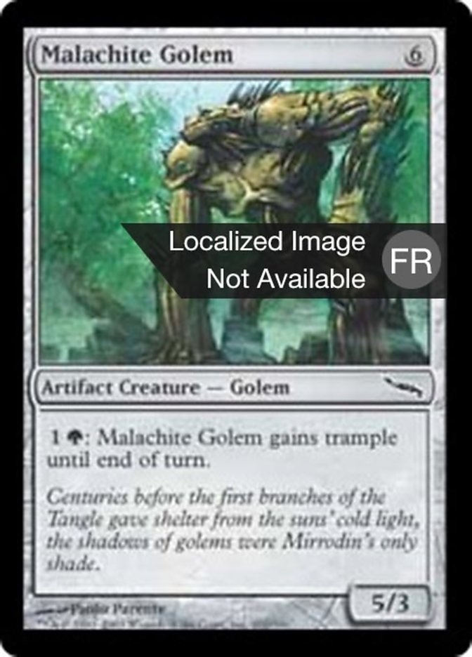 image Golem de malachite