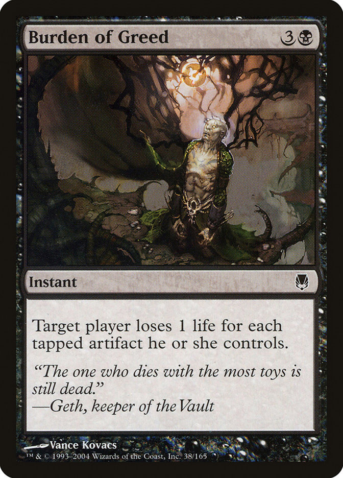 image Burden of Greed