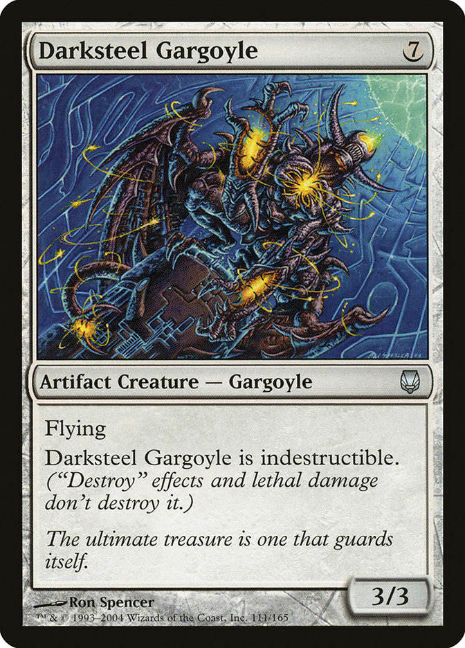 image Darksteel Gargoyle
