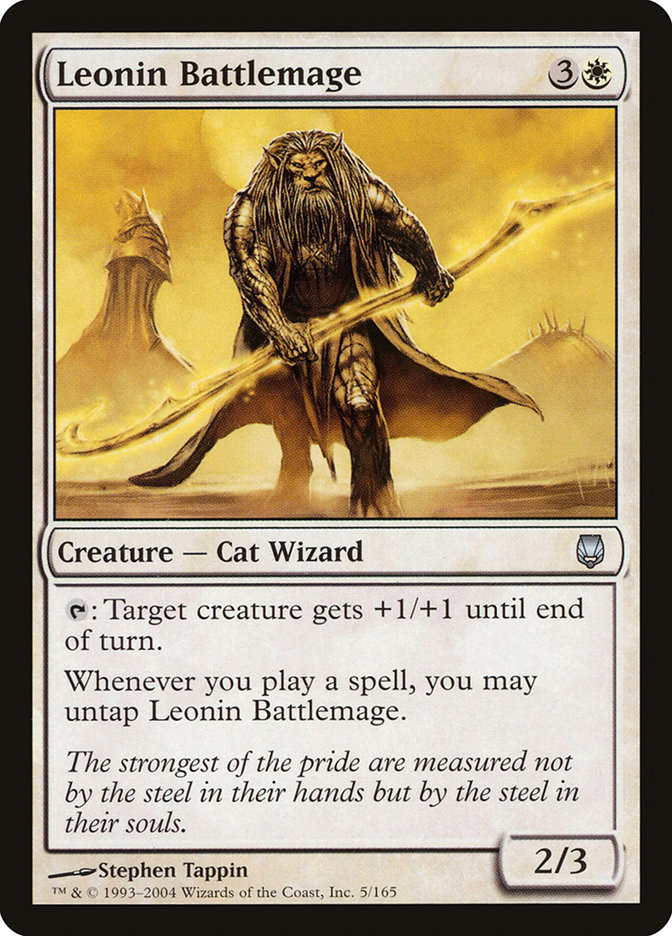 image Leonin Battlemage