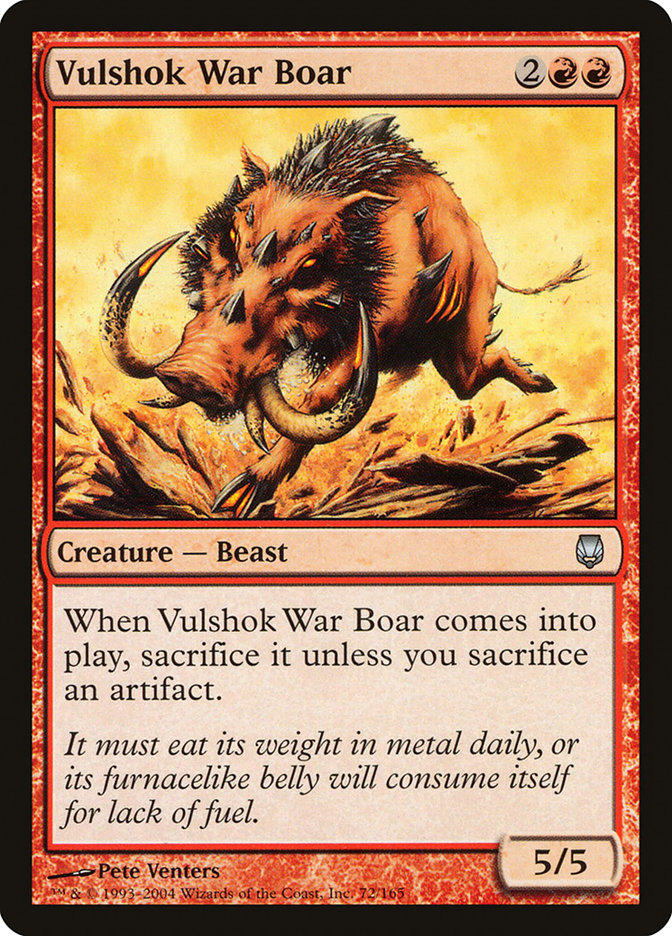 image Vulshok War Boar