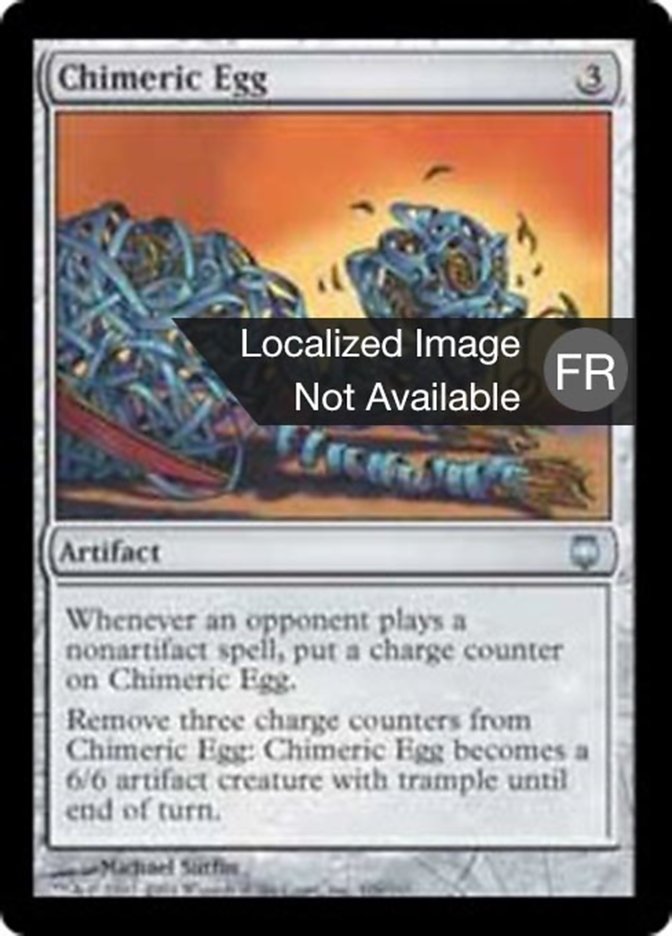 image Œuf chimérique