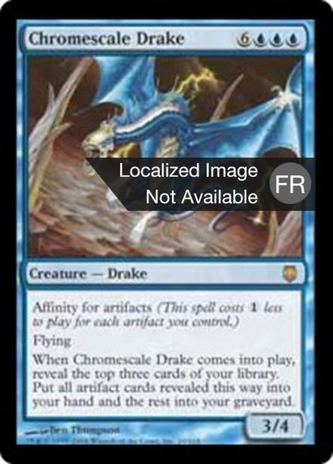 image Drakôn à écailles de chrome
