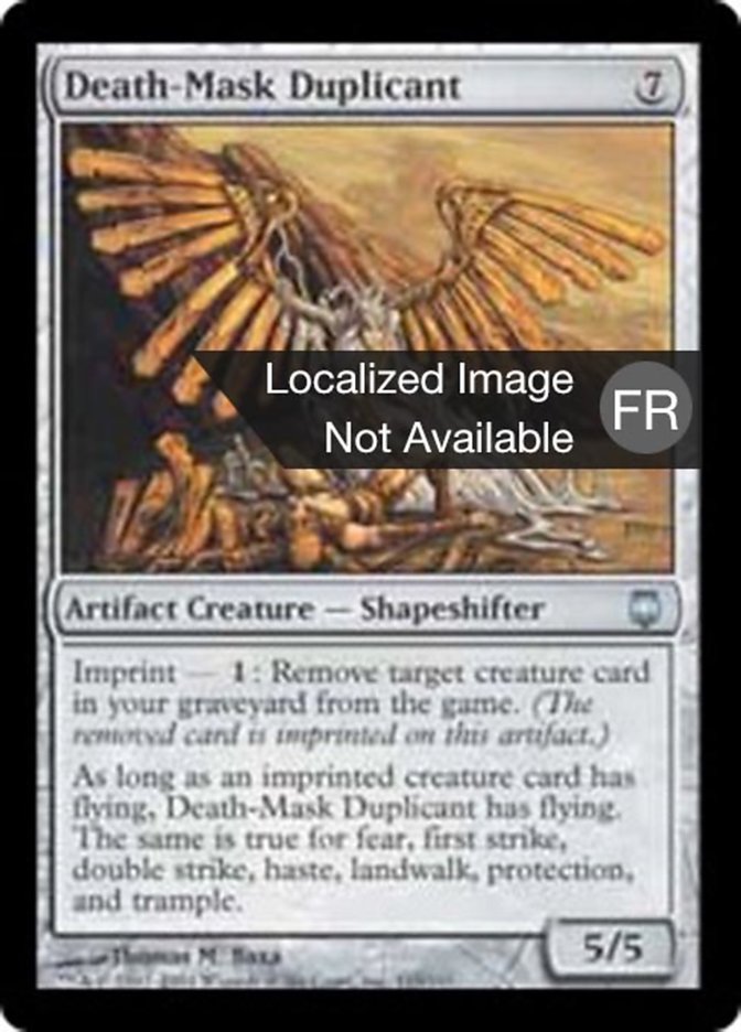 image Répliquant masque-mort