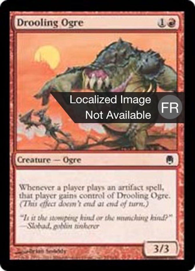 image Ogre baveur