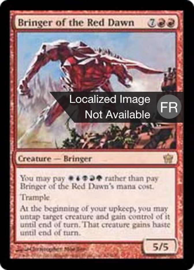 image Annonciateur de l'Aube rouge