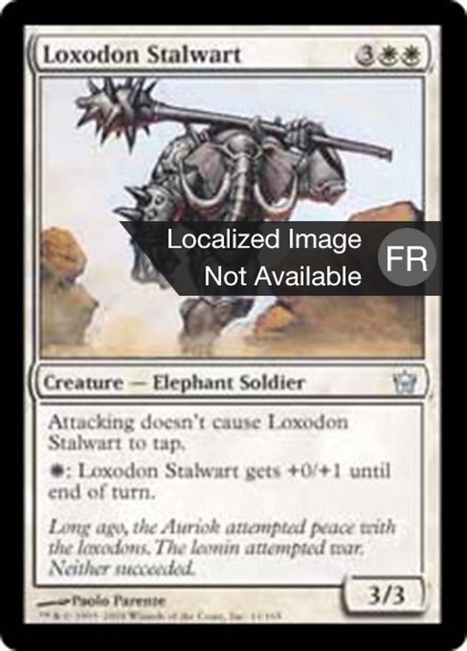 image Loxodon vigoureux