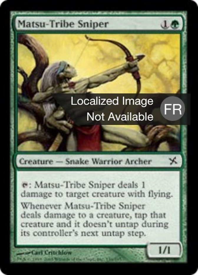 image Franc-tireur de la tribu Matsu