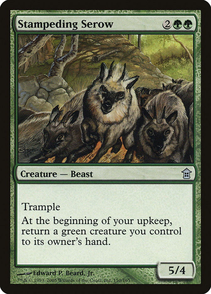 image Stampeding Serow