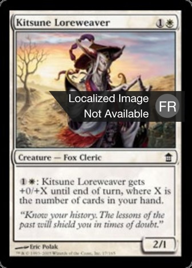 image Tisseur de légendes kitsune