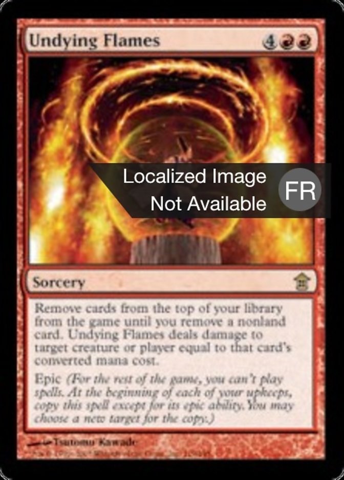 image Flammes inextinguibles
