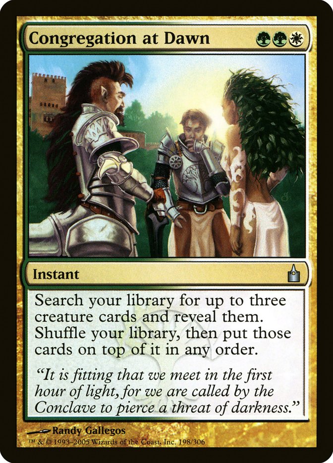 image Congregation at Dawn