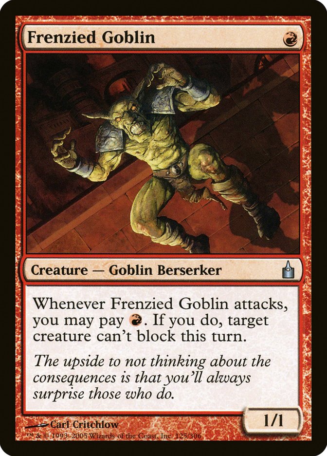 image Frenzied Goblin