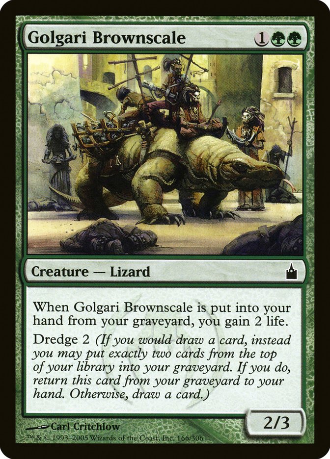 image Golgari Brownscale