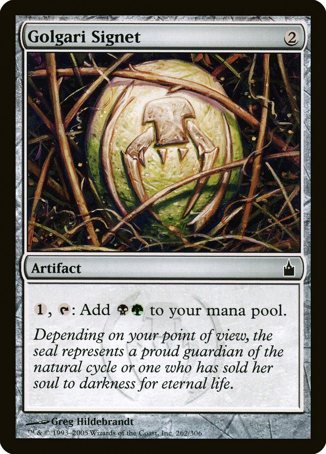 image Golgari Signet
