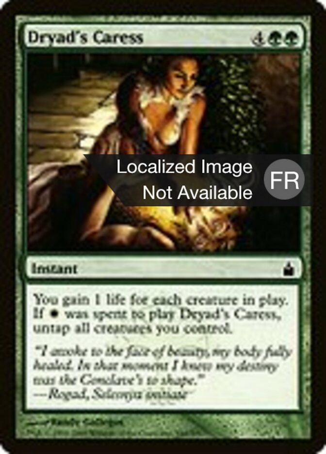 image Caresse selon la dryade