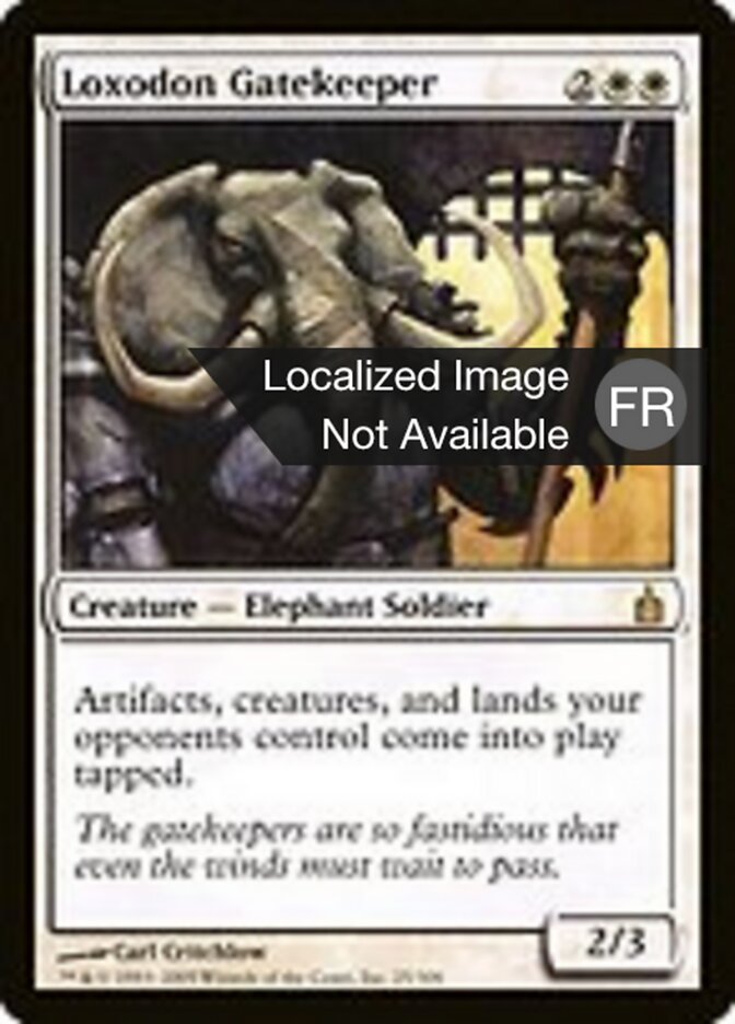 image Gardien de la porte loxodon