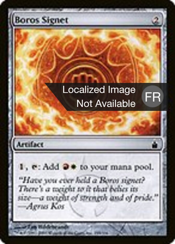 image Cachet de Boros