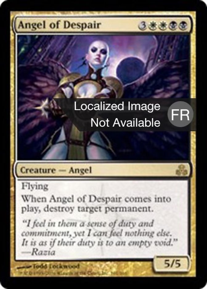 image Ange du désespoir