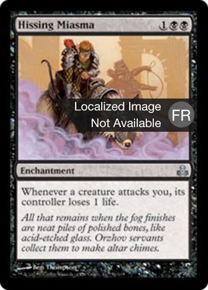 image Miasmes sifflants