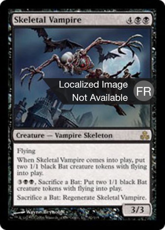 image Vampire squelette