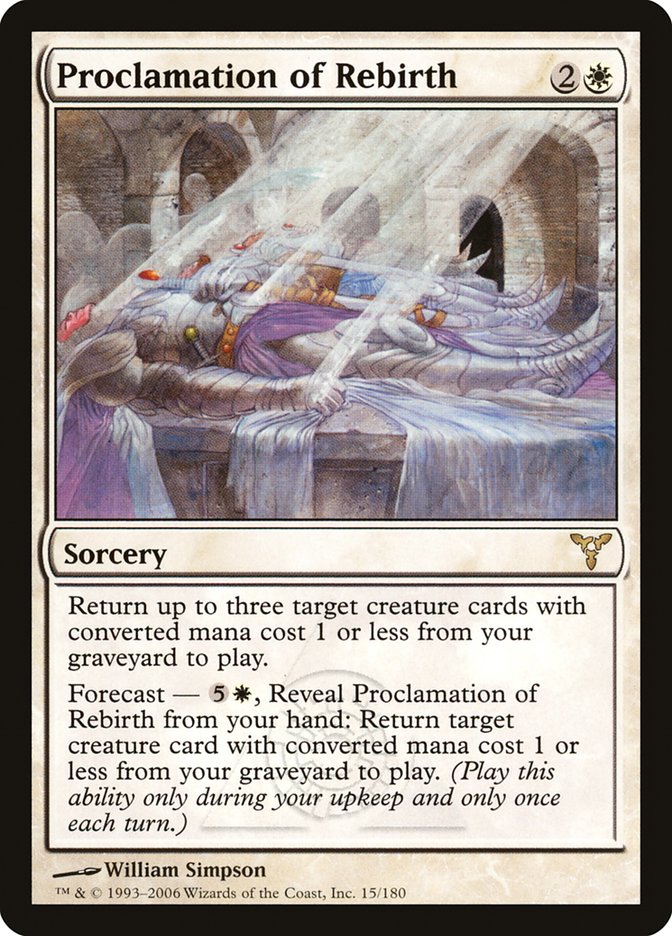 image Proclamation of Rebirth
