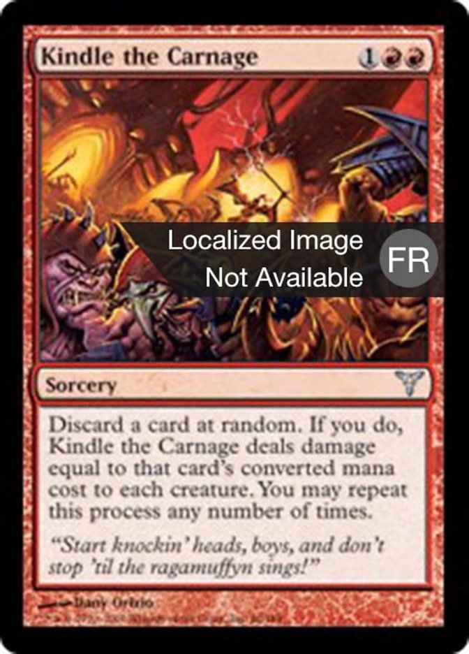 image Embrasement du carnage