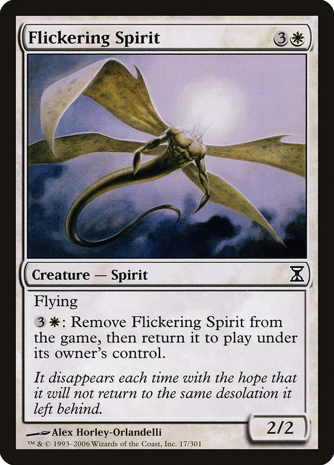 image Flickering Spirit