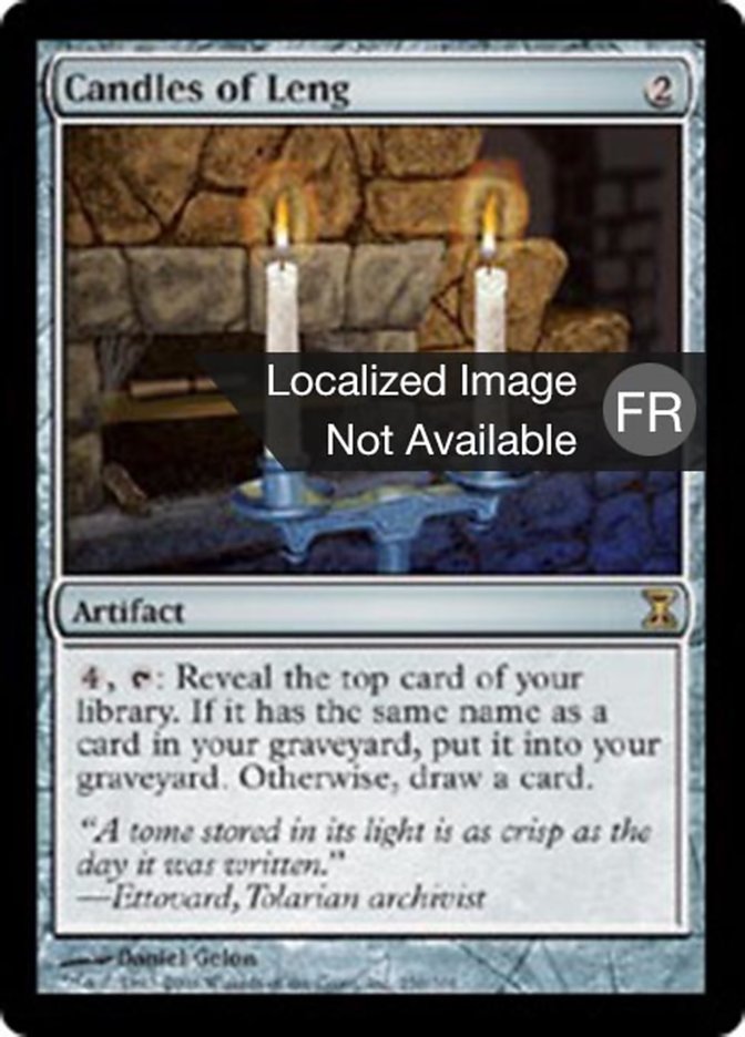 image Bougies de Leng