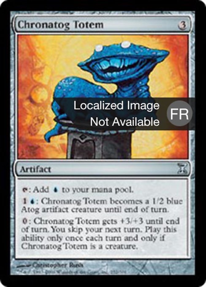 image Totem du chronatog