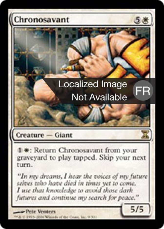 image Chronosavant
