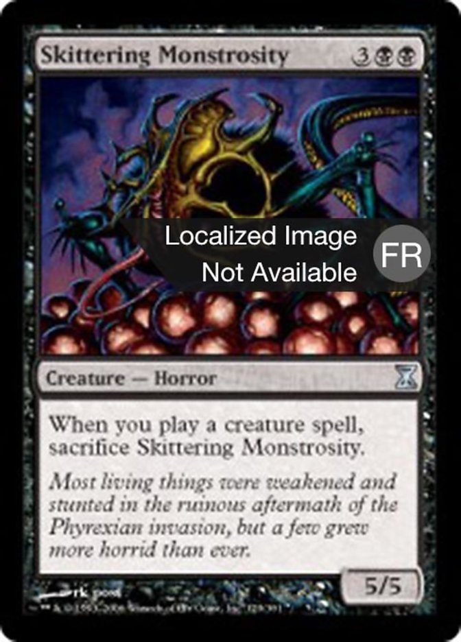 image Monstruosité fuyarde