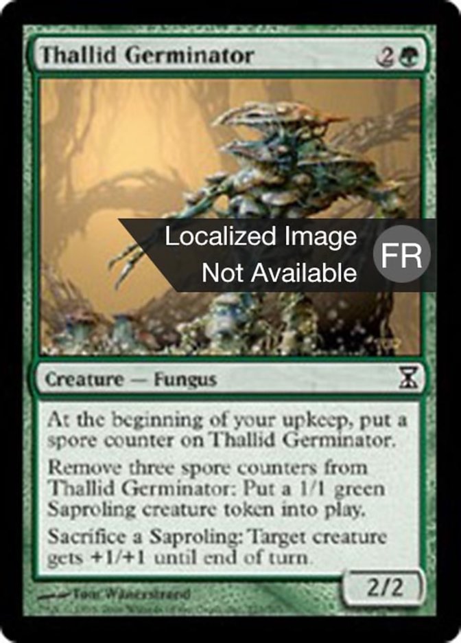 image Thallidé germinateur
