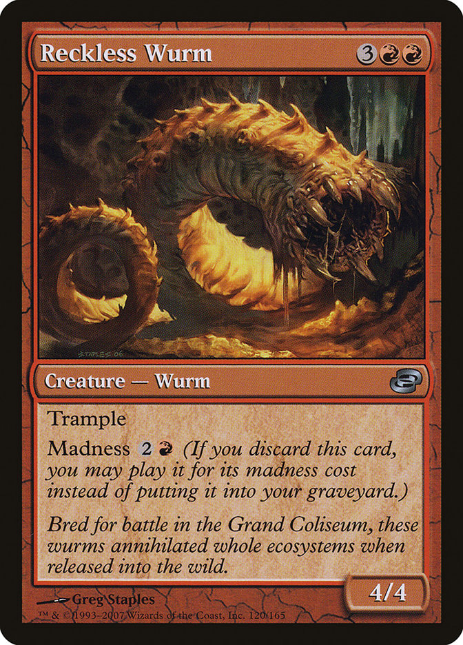 image Reckless Wurm