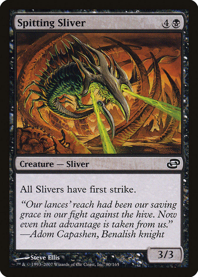 image Spitting Sliver