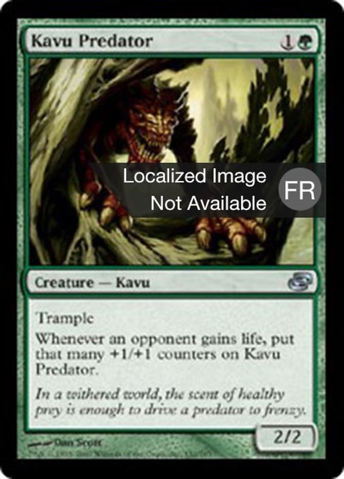 image Prédateur kavru