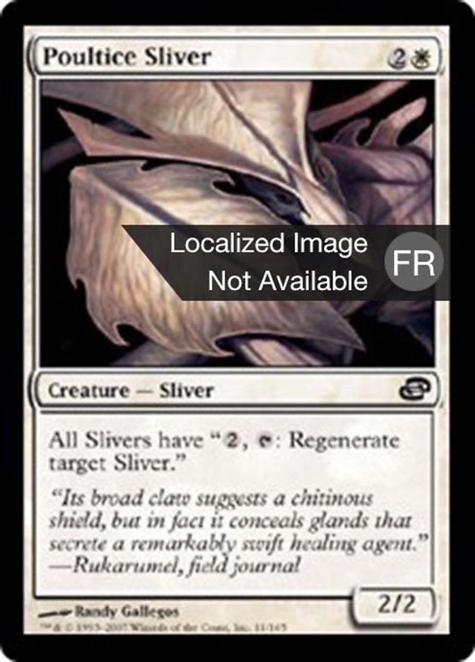 image Slivoïde à cataplasme