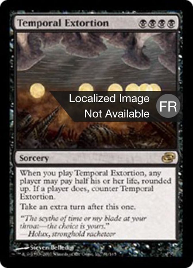 image Extorsion temporelle