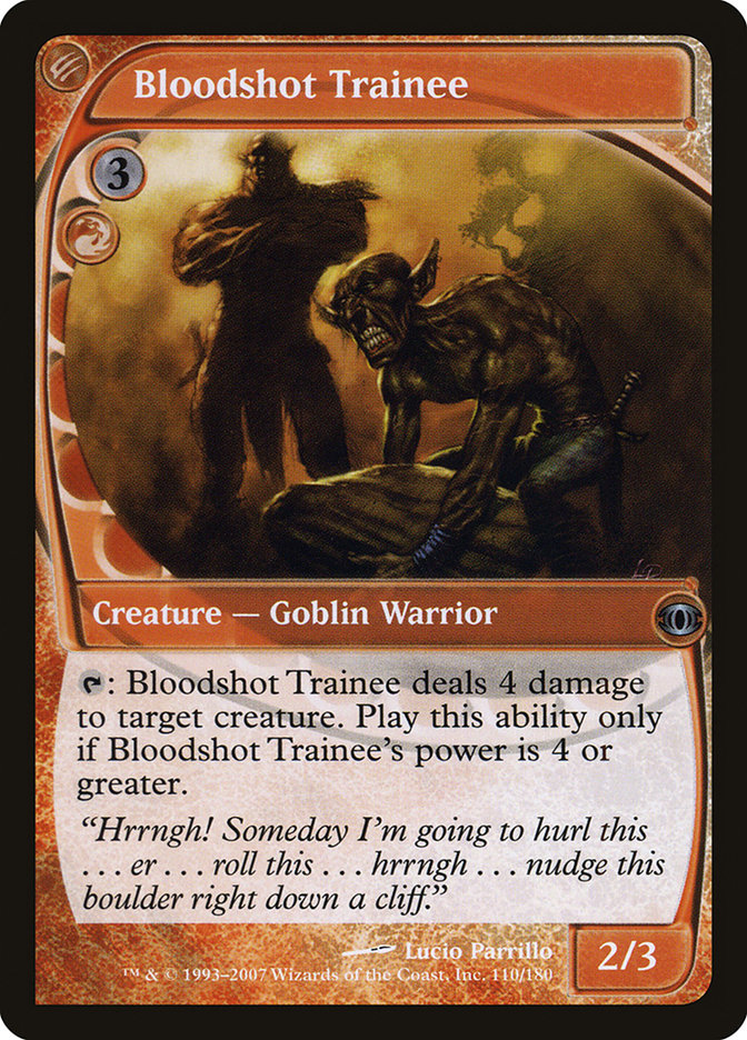 image Bloodshot Trainee