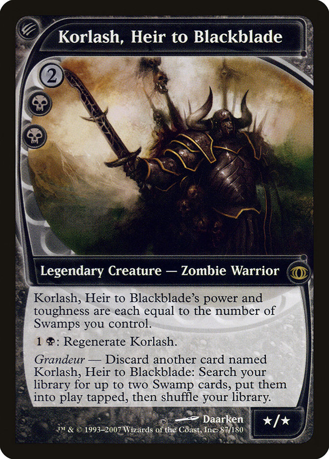 image Korlash, Heir to Blackblade