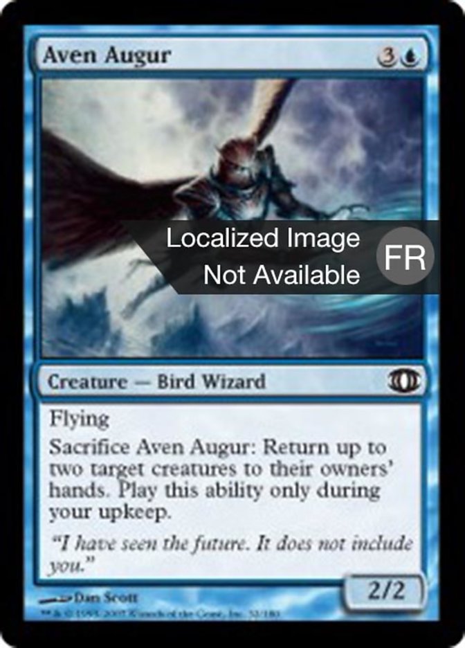 image Augure avemain