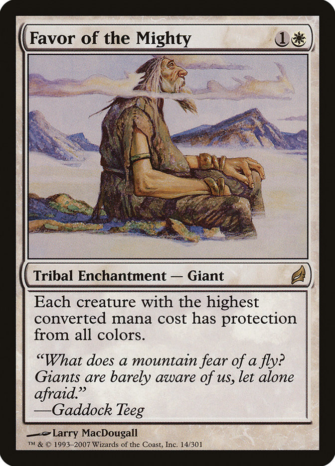image Favor of the Mighty