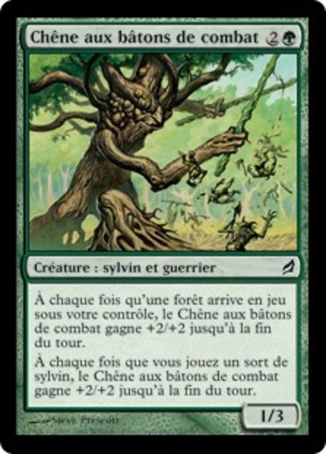 image Chêne aux bâtons de combat