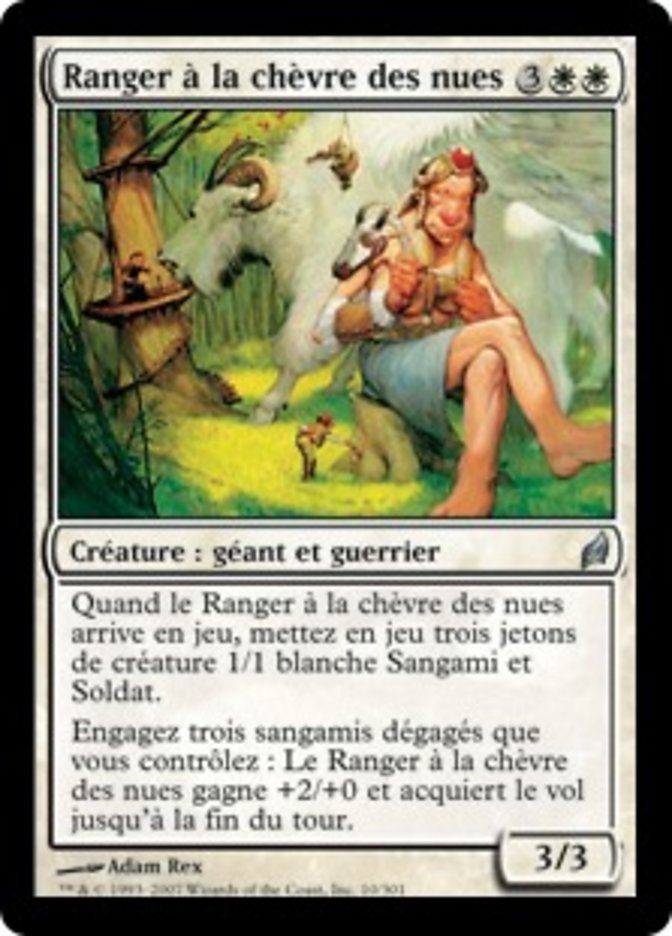 image Ranger à la chèvre des nues