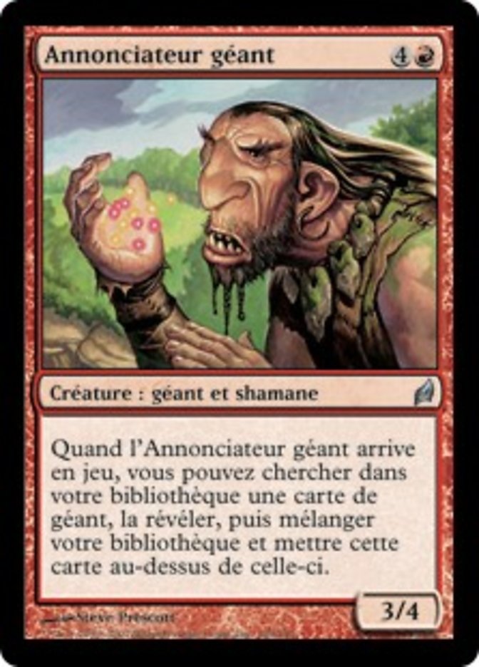 image Annonciateur géant