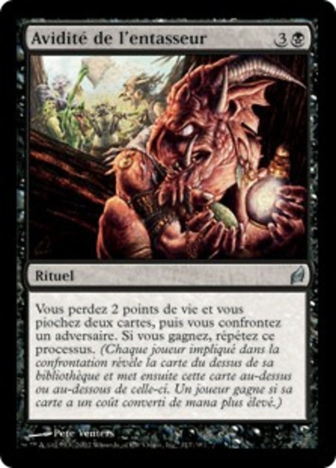 image Avidité de l'entasseur
